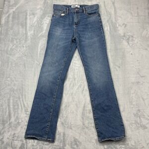 Old‎ Navy Boys Straight Built Flex Blue Denim Jeans Size 14 Adjustable Waist